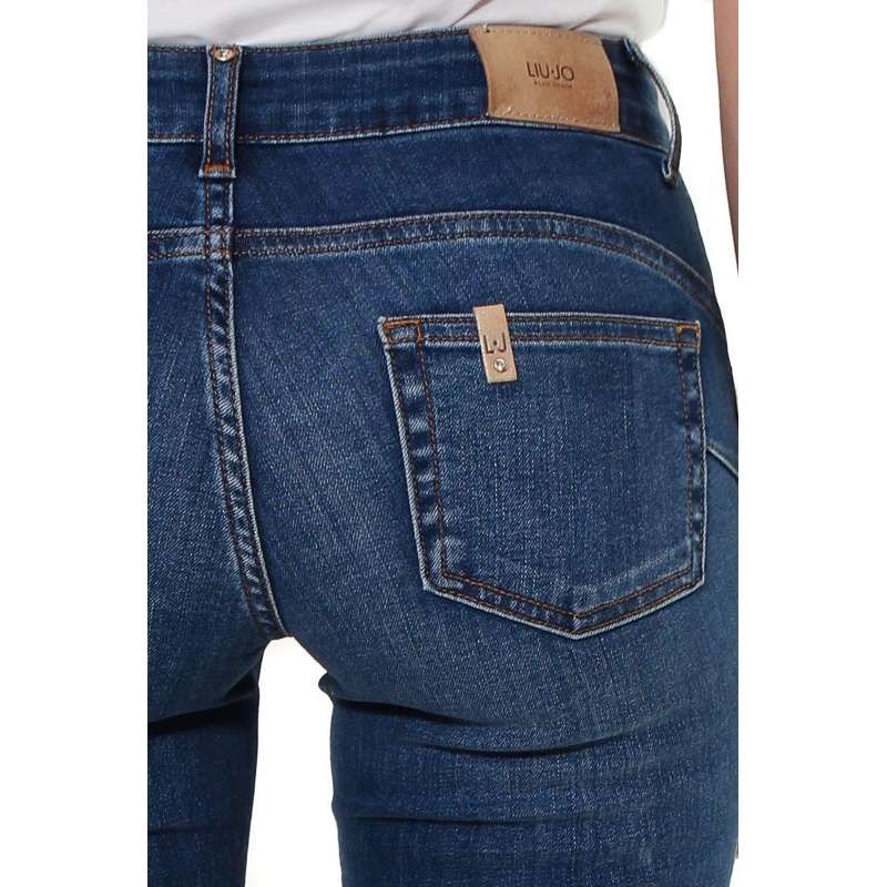 Liu-Jo Jeans da Donna a Vita Alta Skinny - Azzurra Sport