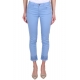 JEANS SKINNY IN COTONE STRETCH, AZZURRO