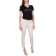 PANTALONE CHINO CON SPACCHETTI, BEIGE