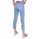 JEANS SLIM CON CINTURA, BLU