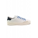 SNEAKERS UOMO IN PELLE, BIANCO