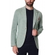 GIACCA BLAZER IN MISTO COTONE STRETCH, VERDE