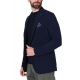 GIACCA BLAZER MONOPETTO IN JERSEY STRETCH, BLU