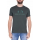 T-SHIRT MANICA CORTA CON STAMPA, VERDE