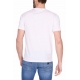 T-SHIRT MANICA CORTA CON STAMPA, BIANCO