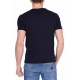 T-SHIRT MANICA CORTA CON STAMPA, BLU