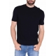 T-SHIRT IN MAGLIA DI COTONE, BLU