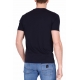 T-SHIRT UOMO IN PURO COTONE CON STAMPA, BLU