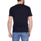 T-SHIRT UOMO IN PURO COTONE CON STAMPA, BLU