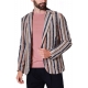 GIACCA BLAZER MONOPETTO IN MAGLIA, FANTASIA