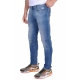 JEANS SLIM IN DENIM STRETCH, BLU