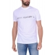 T-SHIRT GIROCOLLO CON LOGO, BIANCO