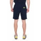 SHORT UOMO IN FELPA DI COTONE, BLU