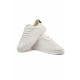 SNEAKERS UOMO IN PELLE CON SUOLA EXTRA LIGHT, BIANCO