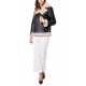 GIACCA DONNA BIKER IN ECOMONTONE, NERO