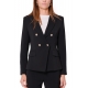 GIACCA BLAZER DOPPIOPETTO, NERO