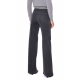 JEANS DONNA A PALAZZO, GRIGIO