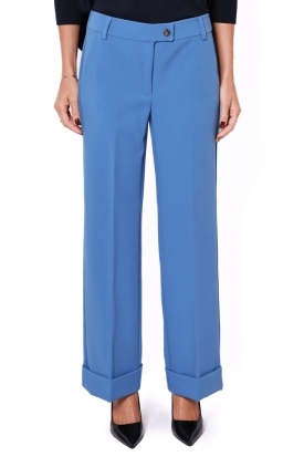 PANTALONE DONNA A PALAZZO, BLUETTE