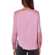 BLUSA IN RASO STRETCH, ROSA