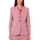 GIACCA BLAZER MONOPETTO, ROSA