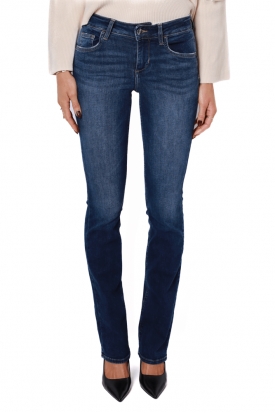 JEANS FLARE BOTTOM UP, BLU