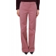 PANTALONE CHINO IN COTONE STRETCH, ROSA