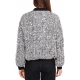 BOMBER CON PAILLETTES, ARGENTO